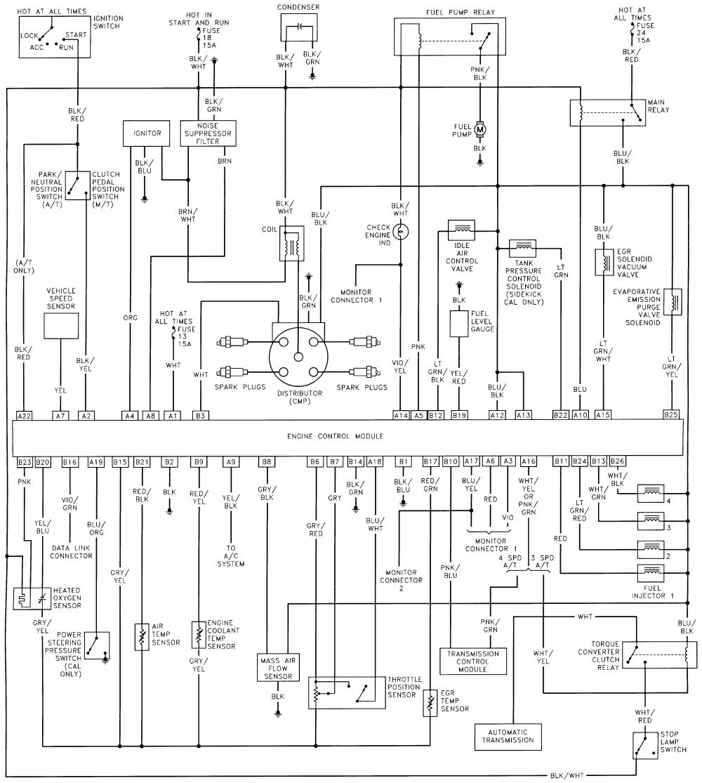 1998 Toyota Corolla Electrical Wiring Diagram Free from www.zukioffroad.com