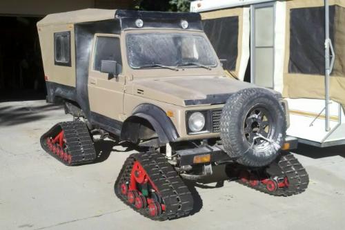 Homebuilt Suzuki Samurai Camper