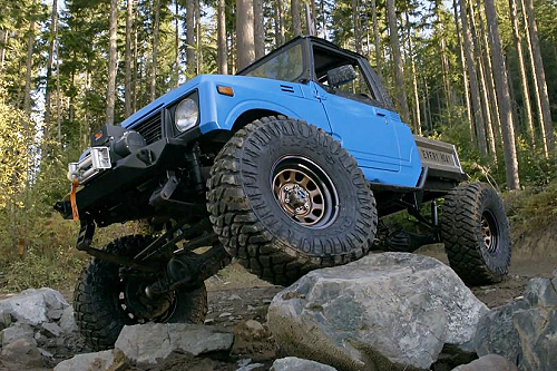 Dirt Every Days Suzuki Samurai Rock Crawler Pickup
