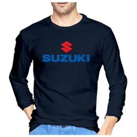 Teiaa Mens Suzuki Logo Long Sleeves T Shirt