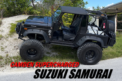 Supercharged Suzuki Samurai